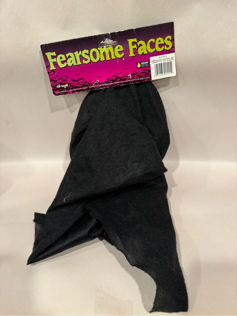 Fun World Easter Unlimited Fearsome Zombie Hooded Halloween Mask New Classic